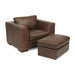 Flexsteel Hawkins Leather Ottoman 1347-08-728-70 IMAGE 4