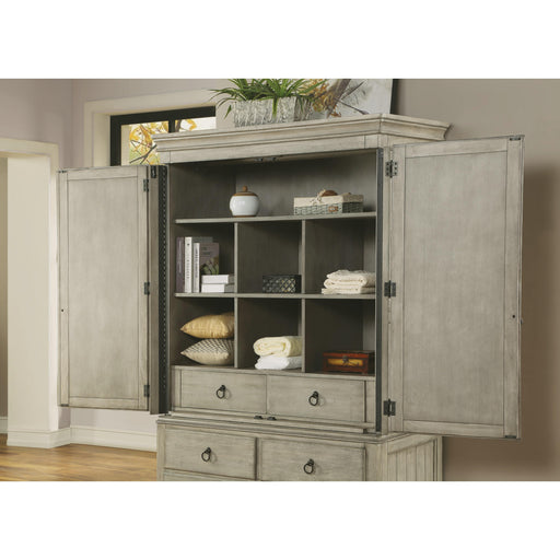 Flexsteel Plymouth 5-Drawer Armoire W1047-877 IMAGE 2