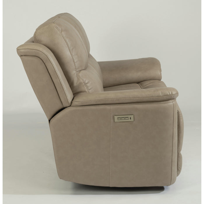 Flexsteel Cade Power Reclining Leather Loveseat 1183-60PH-637-01 IMAGE 4