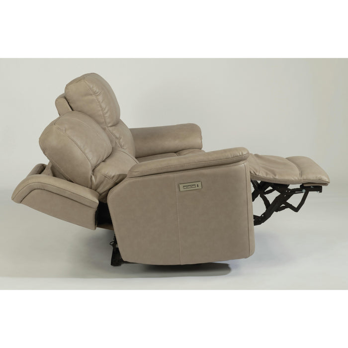 Flexsteel Cade Power Reclining Leather Loveseat 1183-60PH-637-01 IMAGE 5