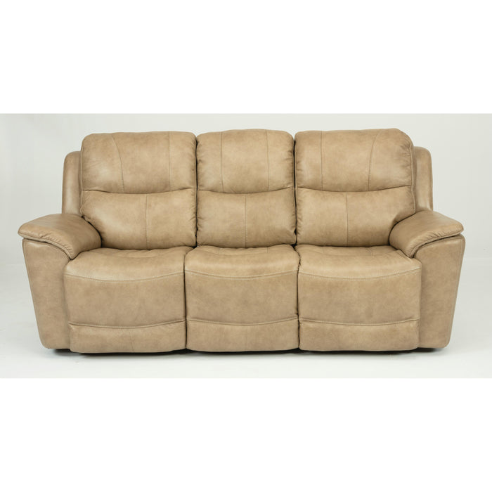 Flexsteel Cade Power Reclining Leather Match Sofa 1183-62PH 637-80 IMAGE 1