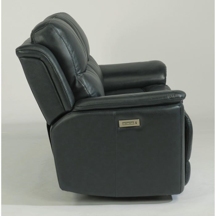 Flexsteel Cade Power Reclining Leather Loveseat 1183-60PH-637-40 IMAGE 4