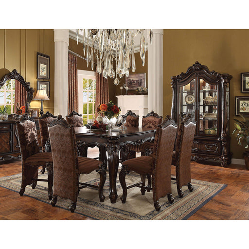 Acme Furniture Square Versailles Counter Height Dining Table 61155 IMAGE 2