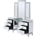 Acme Furniture Lotus 6-Drawer Vanity Desk 90805 IMAGE 4