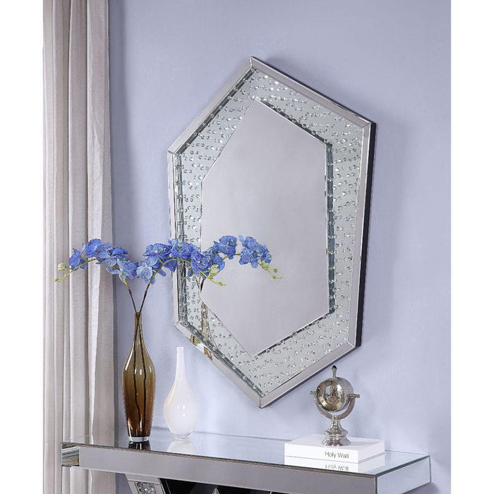 Acme Furniture Nysa Wall Mirror 97570 IMAGE 2