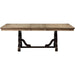 Acme Furniture Nathaniel Dining Table with Trestle Base 62330 IMAGE 1