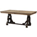 Acme Furniture Nathaniel Dining Table with Trestle Base 62330 IMAGE 2