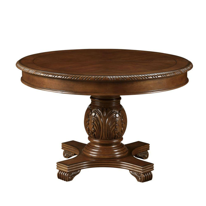 Acme Furniture Round Chateau De Ville Dining Table with Pedestal Base 64170 IMAGE 2