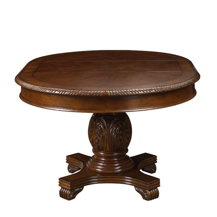 Acme Furniture Round Chateau De Ville Dining Table with Pedestal Base 64170 IMAGE 3