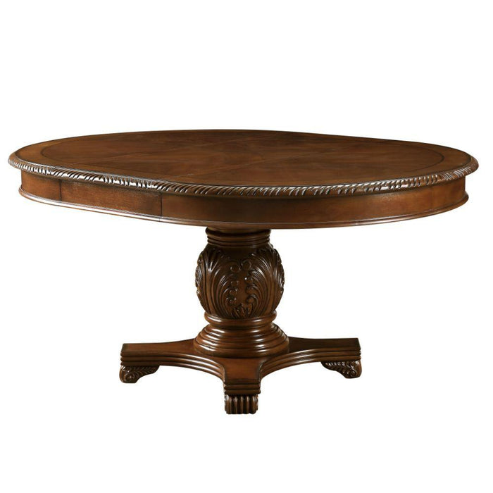 Acme Furniture Round Chateau De Ville Dining Table with Pedestal Base 64170 IMAGE 5