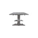 Acme Furniture Leventis Dining Table with Trestle Base 66180 IMAGE 2