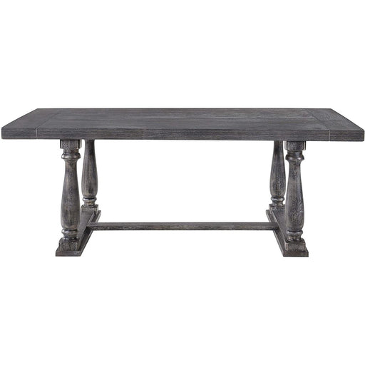 Acme Furniture Bernard Dining Table with Trestle Base 66190 IMAGE 1