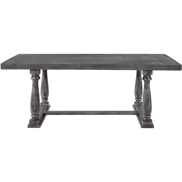 Acme Furniture Bernard Dining Table with Trestle Base 66190 IMAGE 1