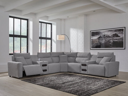 Modmax II Power Reclining Sectional with Audio Consoles - BWO Furniture & Mattresses