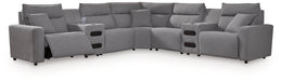 Modmax II Power Reclining Sectional with Audio Consoles - BWO Furniture & Mattresses