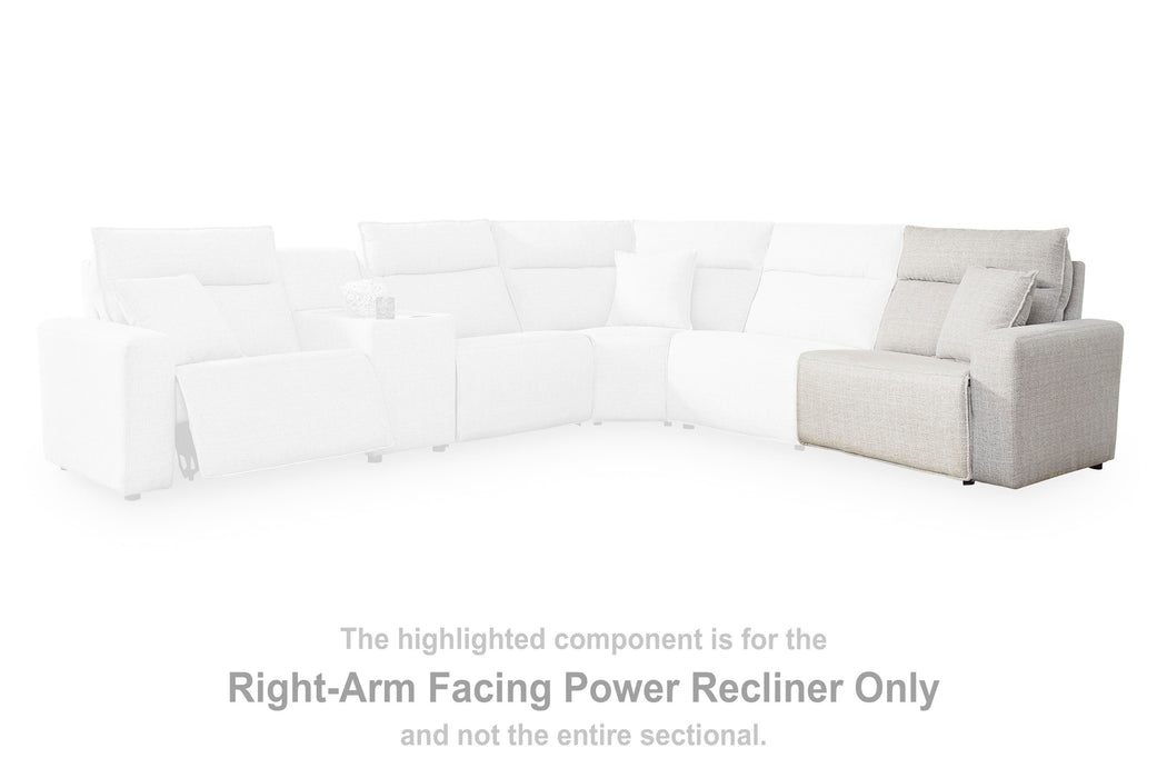 Modmax II Power Reclining Sectional with Chaise and Audio Console