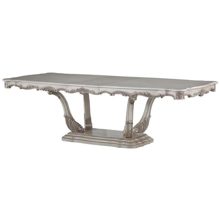 Acme Furniture Gorsedd Dining Table with Pedestal Base 67440 IMAGE 2