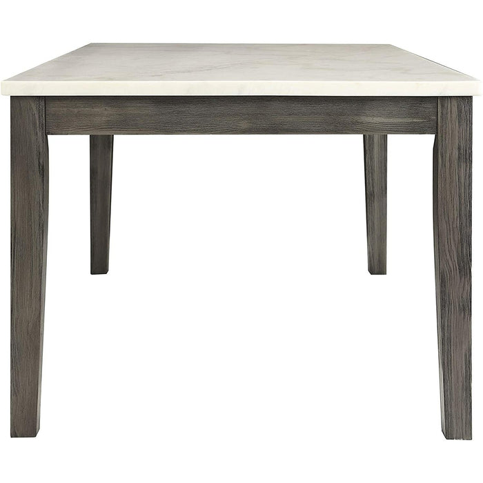 Acme Furniture Merel Dining Table with Marble Top 70165 IMAGE 3