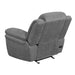 Coaster Furniture Bahrain Power Glider Fabric Recliner with Wall Recline 609543P IMAGE 3