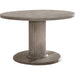 Acme Furniture Round Gabrian Dining Table with Pedestal Base 71725 IMAGE 1