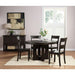 Acme Furniture Round Haddie Dining Table with Pedestal Base 72215 IMAGE 2