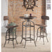 Acme Furniture Round Kaeso Pub Height Dining Table 72380 IMAGE 2