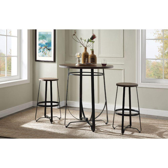 Acme Furniture Nirav 3 pc Pub Height Dinette 72440 IMAGE 2