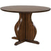 Acme Furniture Round Maurice Counter Height Dining Table with Pedestal Base 72460 IMAGE 1