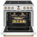 Café 36-inch Freestanding Dual-Fuel Range with 6 Burners C2Y366P4TW2 IMAGE 3