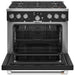 Café 36-inch Freestanding Dual-Fuel Range with 6 Burners C2Y366P3TD1 IMAGE 2