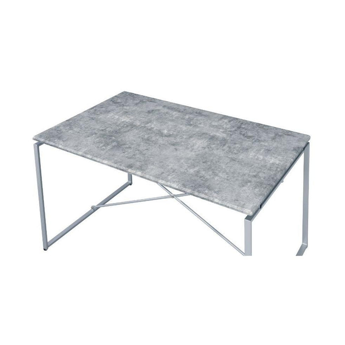 Acme Furniture Jurgen Dining Table with Trestle Base 72905 IMAGE 3