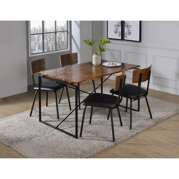 Acme Furniture Jurgen Dining Table with Trestle Base 72910 IMAGE 4