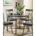 Acme Furniture Round Landis Dining Table 73185 IMAGE 2