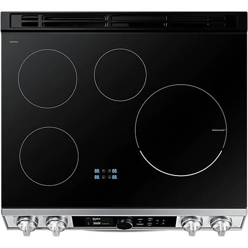 Samsung 30-inch Slide-in Electric Induction Range with WI-FI Connect NE63T8951SS/AA IMAGE 13