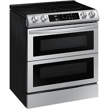 Samsung 30-inch Slide-in Electric Induction Range with WI-FI Connect NE63T8951SS/AA IMAGE 3