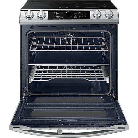 Samsung 30-inch Slide-in Electric Induction Range with WI-FI Connect NE63T8951SS/AA IMAGE 7