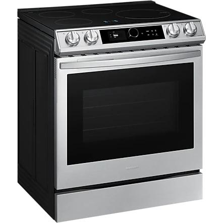 Samsung 30-inch Slide-in Electric Induction Range with WI-FI Connect NE63T8911SS/AA IMAGE 2