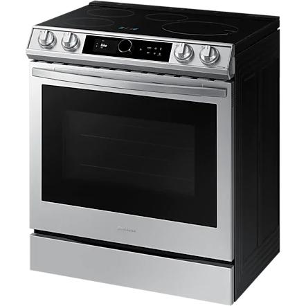 Samsung 30-inch Slide-in Electric Induction Range with WI-FI Connect NE63T8911SS/AA IMAGE 3