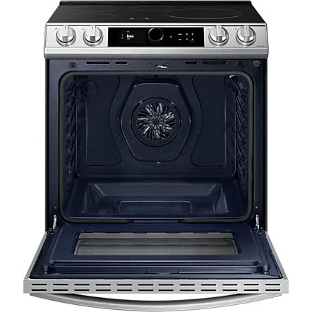 Samsung 30-inch Slide-in Electric Induction Range with WI-FI Connect NE63T8911SS/AA IMAGE 7