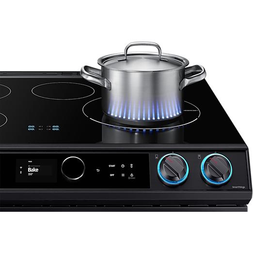 Samsung 30-inch Slide-in Electric Induction Range with WI-FI Connect NE63T8911SG/AA IMAGE 15