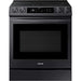 Samsung 30-inch Slide-in Electric Induction Range with WI-FI Connect NE63T8911SG/AA IMAGE 1