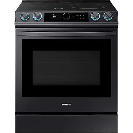 Samsung 30-inch Slide-in Electric Induction Range with WI-FI Connect NE63T8911SG/AA IMAGE 2