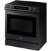 Samsung 30-inch Slide-in Electric Induction Range with WI-FI Connect NE63T8911SG/AA IMAGE 4