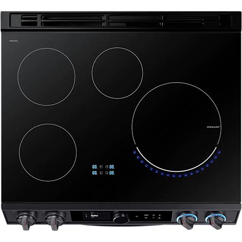 Samsung 30-inch Slide-in Electric Induction Range with WI-FI Connect NE63T8911SG/AA IMAGE 7