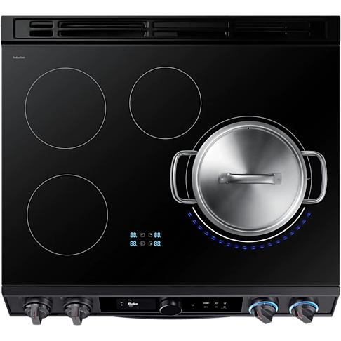 Samsung 30-inch Slide-in Electric Induction Range with WI-FI Connect NE63T8911SG/AA IMAGE 9