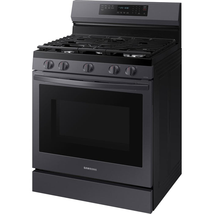 Samsung 30-inch Freestanding Gas Range with WI-FI Connect NX60A6711SG/AA IMAGE 2