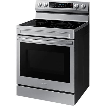 Samsung 30-inch Freestanding Electric Range with WI-FI Connect NE63A6711SS/AA IMAGE 3