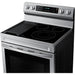 Samsung 30-inch Freestanding Electric Range with WI-FI Connect NE63A6711SS/AA IMAGE 4