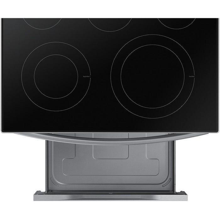 Samsung 30-inch Freestanding Electric Range with WI-FI Connect NE63A6511SS/AA IMAGE 10