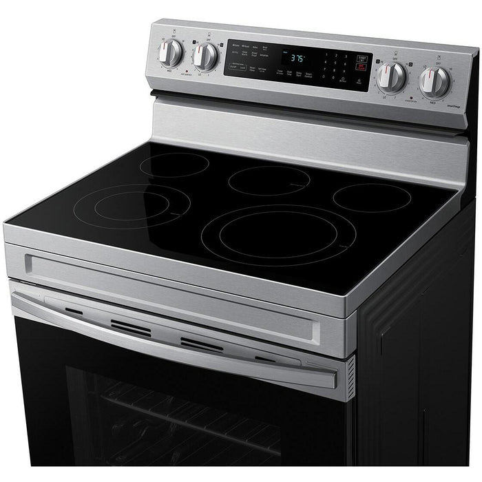 Samsung 30-inch Freestanding Electric Range with WI-FI Connect NE63A6511SS/AA IMAGE 6